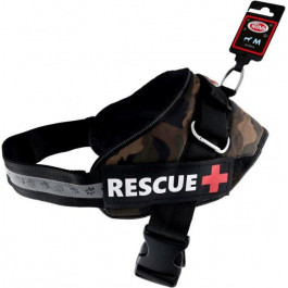   Pet Nova Шлея усиленная  Rescue+ M 55-65 см Камуфляжная (HA-RESCUE-CAMUFLAGE-M) (5903031442342)