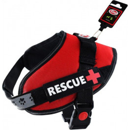   Pet Nova Шлея усиленная  Rescue+ S 45-55 см Красная (HA-RESCUE-RE-S) (5903031442212)