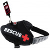 Pet Nova Шлея усиленная  Rescue+ XS 30-40 см Чёрная (HA-RESCUE-BL-XS) (5903031442144) - зображення 1