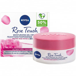 Nivea Зволожуючий гель-крем  Rose Touch 50 мл (9005800339702)