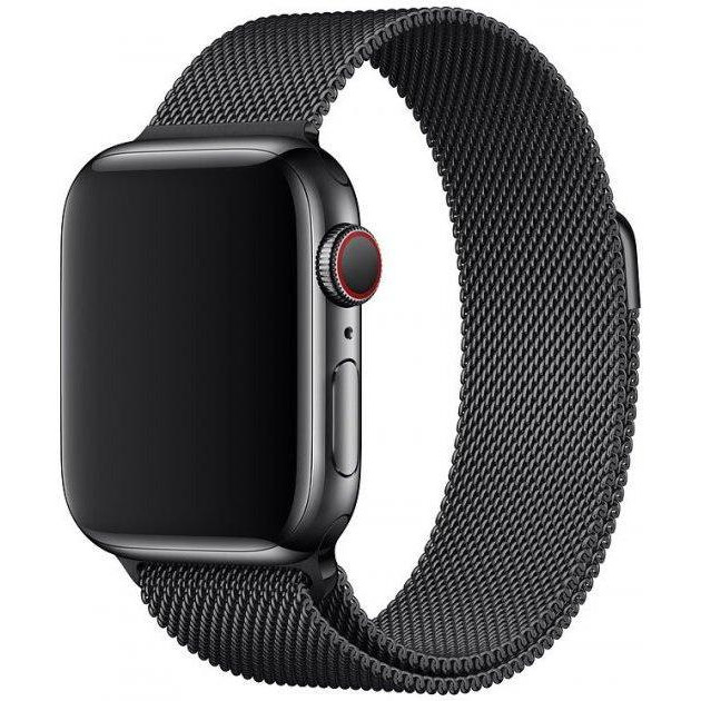 Drobak Ремінець для Apple Watch 38/40/41mm  Milanese Loop Black (191947) - зображення 1