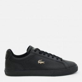   LACOSTE Чоловічі кеди низькі  Lerond 745CMA0052-02H 42.5 (T8.5) 26.7 см Blk/Blk (5059862118458)