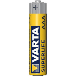   Varta AAA bat Zinc-Carbon 4шт SUPERLIFE (02003101414)