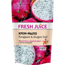   Fresh Juice Крем-мыло  дой-пак Frangipani&Dragon fruit 460 мл (4823015923357)