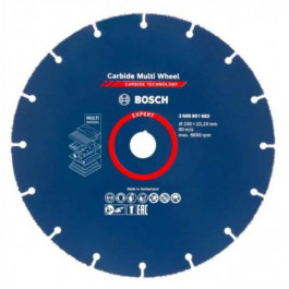   Bosch Carbide Multi Wheel (230х1х22.23 мм) (2608901682)