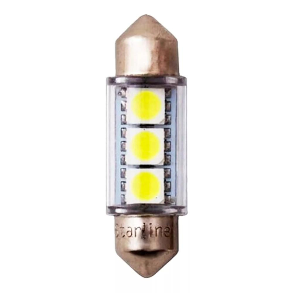 Starline C5W 12V SV8.5-8 36mm LED (99.99.948) - зображення 1