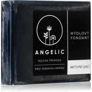 Angelic Soap fondant Active Charcoal мило-детокс 105 гр - зображення 1