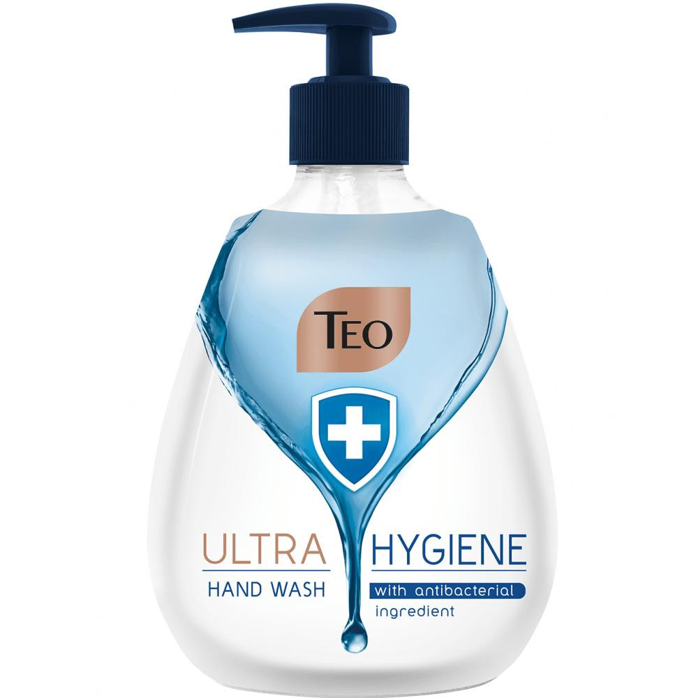 Teo Мыло жидкое  Tete-a-tete Ultra Hygiene Aquamarine дозатор 400мл (3800024045417) - зображення 1