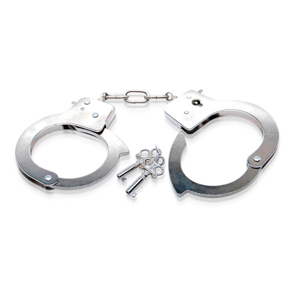 Pipedream Products Metal Handcuffs Limited Edition, серебряные (603912320558) - зображення 1