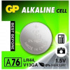 GP Batteries LR44/AG13 bat(1.5B) Alkaline 10шт (A76-U10) - зображення 1