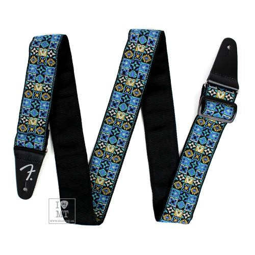 Fender STRAP 2" FESTIVAL BLUE - зображення 1