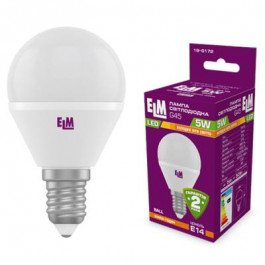   ELM LED PA10 5W E14 3000K (18-0172)