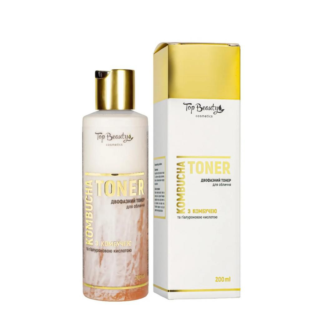 Top Beauty Тонер для обличчя  Kombucha Toner Двофазний з комбучею 200 мл (4820169184887) - зображення 1