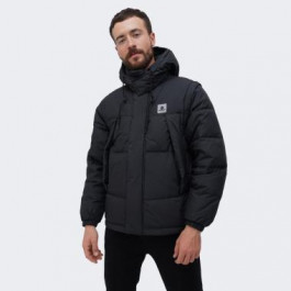 Converse Чорний чоловічий пуховик  PREMIUM SHORT DOWN JACKET RPC con10025253-001