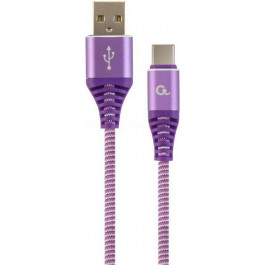   Cablexpert Premium USB2.0 AM/CM Purple 2m (CC-USB2B-AMCM-2M-PW)