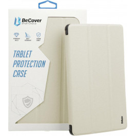   BeCover Чохол-книжка Tri Fold Soft TPU Silicone  для Apple iPad Pro 13" M4 2024 Beige (711751)