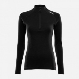   Aclima Термокофта жіноча  WarmWool 200 Mock Neck Women 103256 S Jet Black (7034041059560)