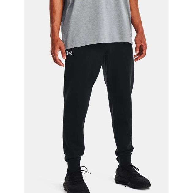 Under Armour Спортивні штани утеплені чоловічі  Ua Rival Fleece Joggers 1379774-001 XL (196884202286) - зображення 1