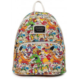   Loungefly Nickelodeon - Nick Rewind Gang AOP Mini Backpack