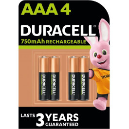   Duracell AAA 750mAh NiMh 4шт 5005004