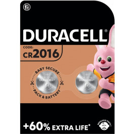   Duracell CR-2016 bat(3B) Lithium 2шт 81546817