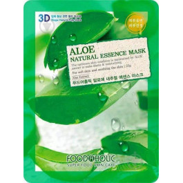   Food a Holic Маска тканевая  Natural Essence Mask Aloe Экстракт Алоэ 23 г (8809279620658)