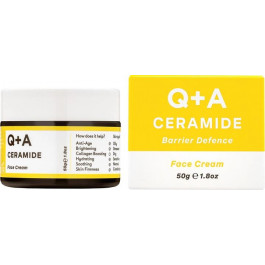   Q+A - Захисний крем для обличчя з церамідами - Ceramide Barrier Defence Face Cream - 50ml