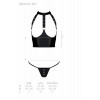 Passion GENEVIA SET WITH OPEN BRA black L/XL (SO8439) - зображення 7