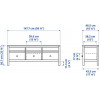 IKEA HEMNES 149x47h57 (502.970.46) - зображення 5