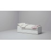 IKEA BRIMNES Кушетка з 2 ящиками 80x200 см	(395.211.60) - зображення 2