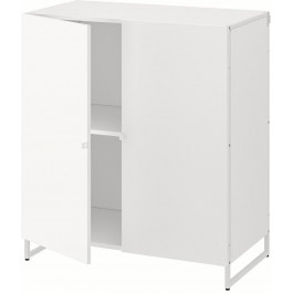   IKEA JOSTEIN(794.371.69) книжкова шафа з дверцятами, в/з/білий