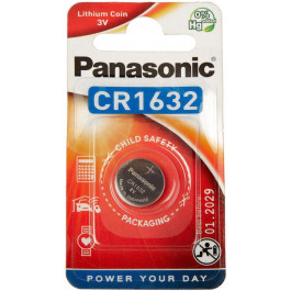   Panasonic CR-1632 bat(3B) Lithium 1шт (CR-1632EL/1B)