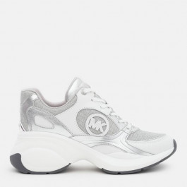   Michael Kors Жіночі снікери  Zuma Trainer 43S4ZUFS3D-047 39 (9US) 25.3 см Silver Multi (197677290916)