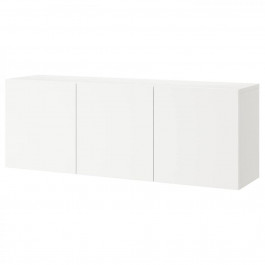   IKEA BESTA комбінація Шаф білий/Lapp viken white 180x42x64 (894.259.10)