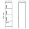 IKEA IDASEN Шафа (104.964.01) - зображення 5