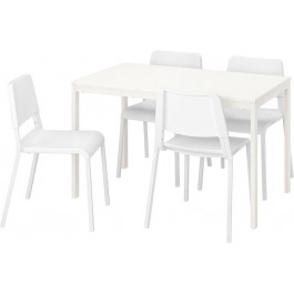   IKEA VANGSTA 120/180x75h73 bialy/TEODORES (592.211.89)