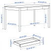 IKEA TONSTAD 140х75 (705.382.00) - зображення 5