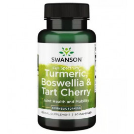   Swanson Full Spectrum Turmeric, Boswellia & Tart Cherry 60 капс