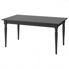   IKEA INGATORP 155/215x87h74 czarny (902.224.07)