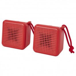   IKEA VAPPEBY Portable Red/set of 2 waterproof (395.426.62)