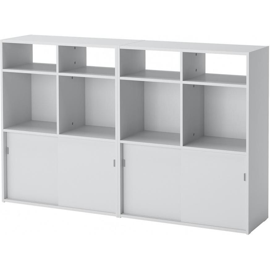 IKEA SPIKSMED світло-сірий, 155x32x96 см (295.352.90) - зображення 1