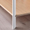 IKEA JATTESTA Книжкова шафа білий/світлий бамбук 200x195 (894.972.14) - зображення 3