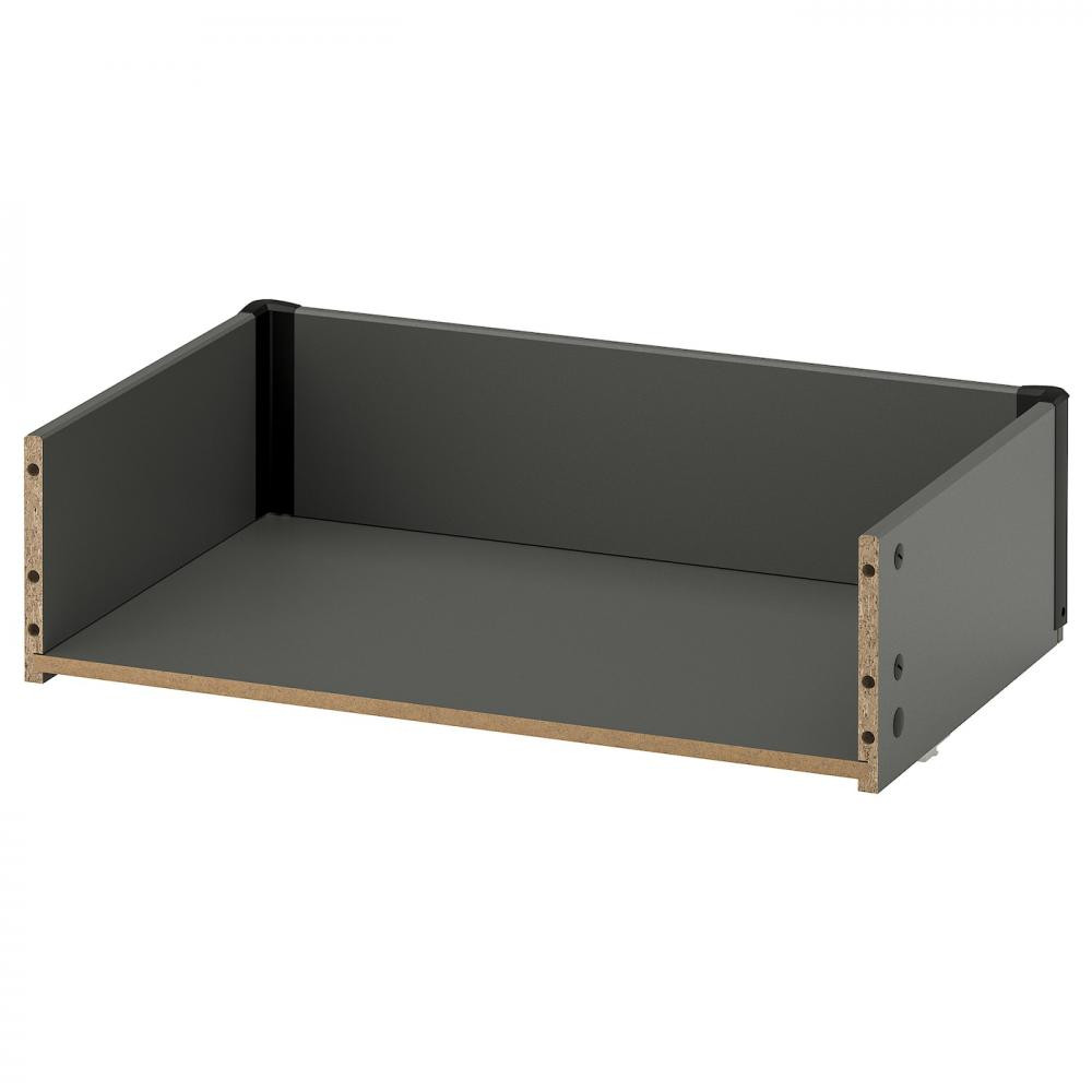 IKEA BESTA Каркас ящика, темно-сірий, 60x15x40 см (105.389.48) - зображення 1