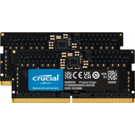   Crucial 16 GB SO-DIMM DDR5 4800 MHz (CT2K8G48C40S5)