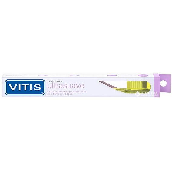 Dentaid Зубная щетка  Vitis Ultrasoft Очень мягкая Желтая (2842280114027) - зображення 1