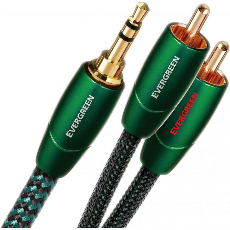 AudioQuest Evergreen 3.5mm-RCA 0.6m (EVERG0.6MR) - зображення 1