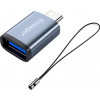 Essager Soray Type-C Male to USB Type-A Gray (EZJAC-SRA0G) - зображення 1