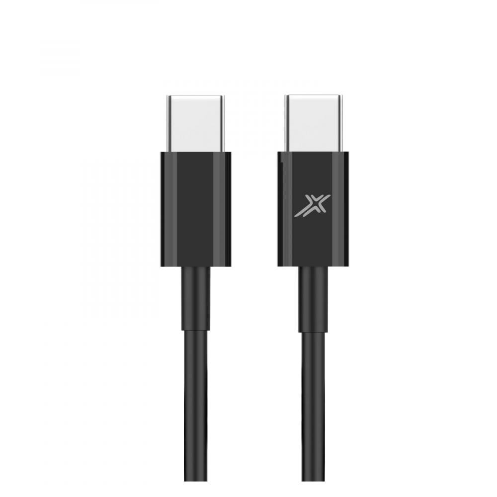 Grand-X USB Type-C to USB Type-C 20W 1m Black (CC-03B) - зображення 1