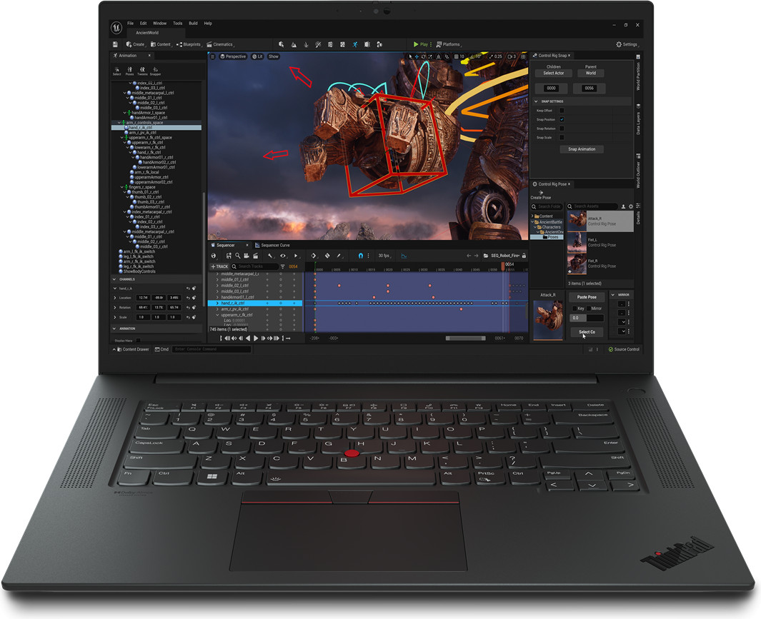 Lenovo ThinkPad P1 Gen 6 (21FV001NAR) - зображення 1