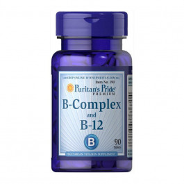   Puritan's Pride Vitamin B-Complex and Vitamin B-12 90 табл